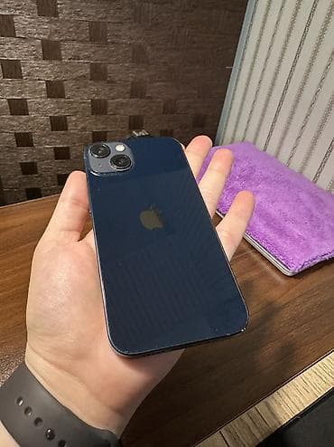 iphone 21: IPhone 13, Б/у, 128 ГБ, Синий, 75 % — 1