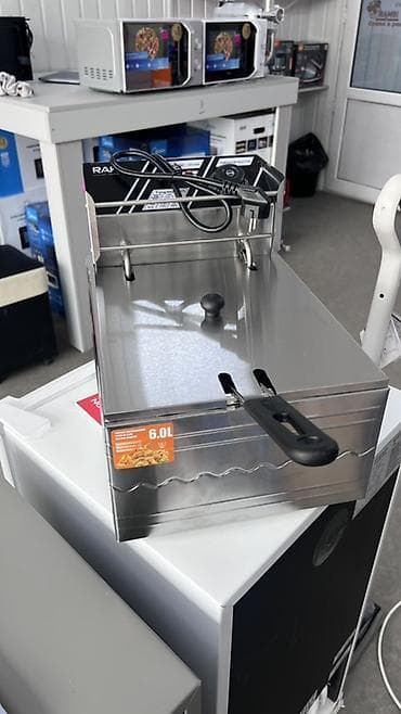 Техника для кухни: Фритюрница RAF Deep Fryer 6 л Доставкк от двери до двери - Мощность — 5