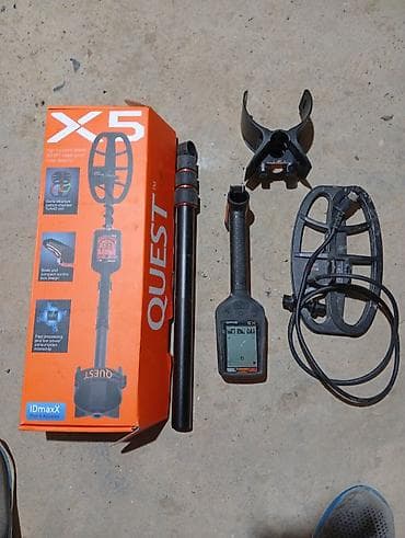 набор макита 4 в 1: Металлоискатель Quest X5 (IDmaxX) Комплектация на фото: - электронный — 1