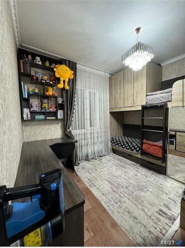 хочу купить квартиру в бишкеке: 3 комнаты, 74 м², 106 серия, 4 этаж, Косметический ремонт — 7