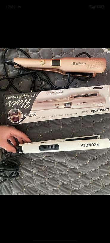 Утюжок для волос Стандартный, Керамическое, 210 °С и более