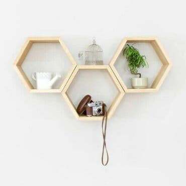 продаю полки для магазина: Полки в форме сот. На заказ. Звонить и писать на ватсап. Бишкек — 5