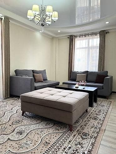 2 bedroom: Сдаётся 2-комнатная квартира Район ТРЦ-Ала арча Ул. Сагындыкова — 1