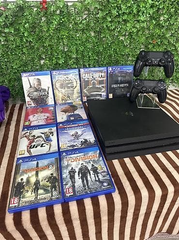 PS4 PRO версия 1 терабайт памяти!!!Супер КОМБО 10 оригинальных игр