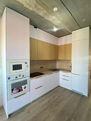 вытяжки очок: Кухонный гарнитур, Новый, цвет - Белый, МДФ, Бесплатная доставка — 2