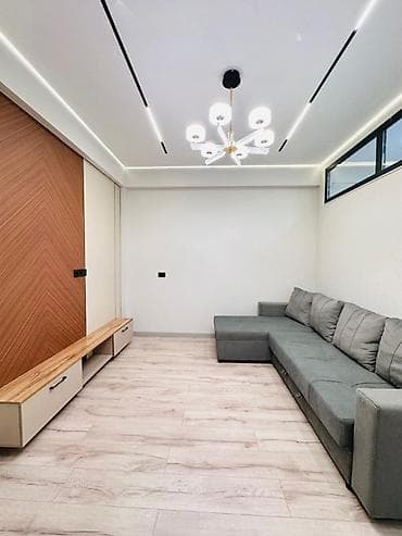 Батирлер: 2 бөлмө, 58 м², Асанбай мкр Элитка, 8 кабат, Евро оңдоо — 7