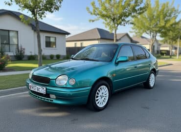 чехлы на авто на сиденье: Toyota Corolla: 1997 г., 1.6 л, Механика, Бензин, Хэтчбэк — 1