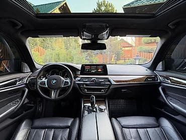 машина алуу: BMW 5 series: 2018 г., 3 л, Автомат, Бензин, Седан — 9