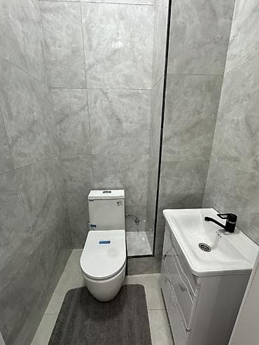 город кызыл кия: 1 комната, 42 м², Элитка, 4 этаж, Дизайнерский ремонт — 8