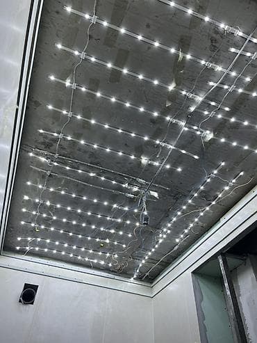 3ds max: Натяжной потолок Матовое Монтаж — 6