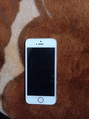 Техника жана электроника: IPhone SE, Колдонулган, 32 ГБ, Rose Gold, Заряддоочу түзүлүш, 81 % — 1
