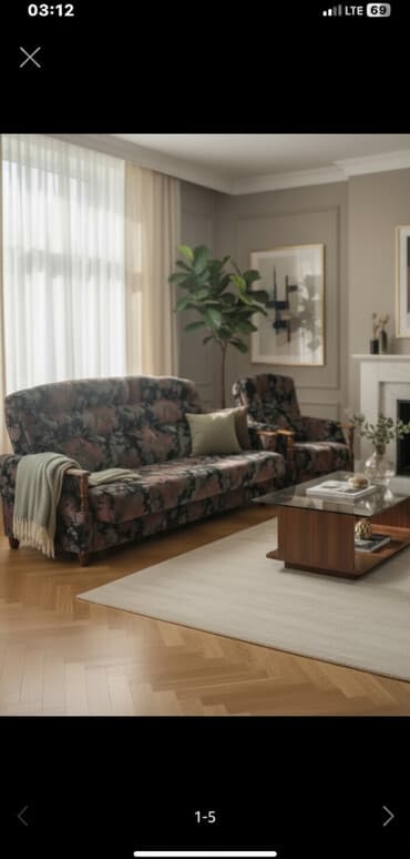 диван кровать ош: Раскладной диван — 1