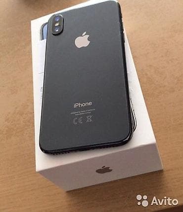 IPhone X, Б/у, 256 ГБ, Черный