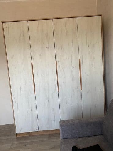 шифонеры в рассрочку: Шкаф для одежды, Новый, Прямой, ЛДСП — 7