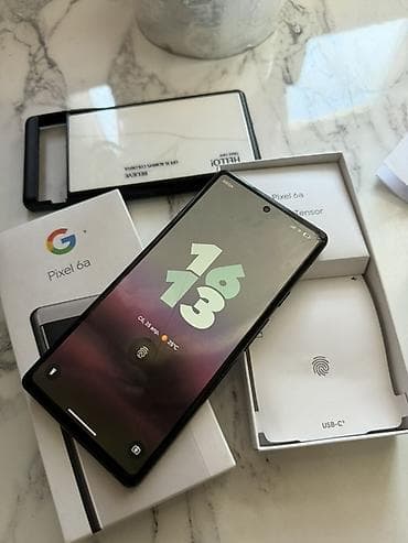 Google Pixel 6A, 128 ГБ, цвет - Белый, 1 SIM, eSIM