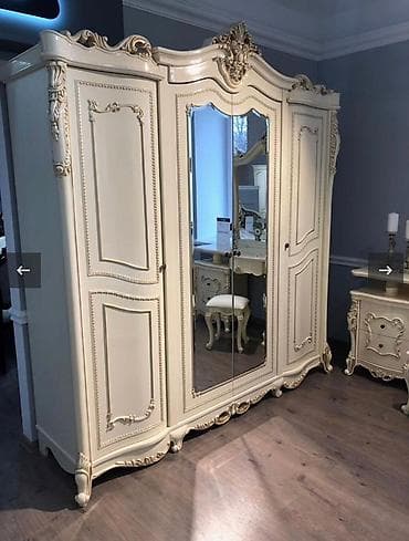 тумба с раковиной в ванную: Спальный гарнитур, цвет - Бежевый — 7