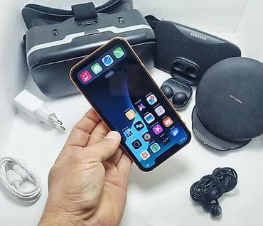 ayfon x: IPhone 17 Pro, Б/у, 128 ГБ, Оранжевый, Наушники, 100 % — 1