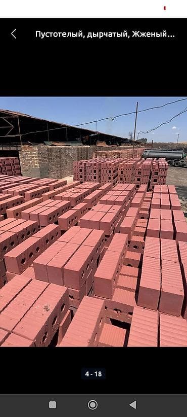 Пустотелый, дырчатый, Жженый кирпич, Одинарный, 250×120×65 — 3