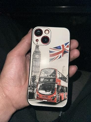 Уюлдук телефондор жана аксессуарлар: IPhone 13 mini, цвет Product(RED), 128 ГБ akb 100 трутон фейс работает — 3