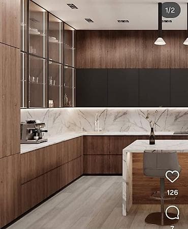 столешницы кухонные: Кухонные гарнитуры на заказ - Современные линейные и угловые решения — 4