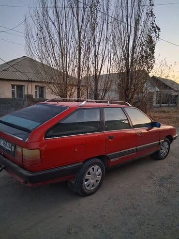продажа авто номеров бишкек: Audi 100: 1989 г., Универсал — 4