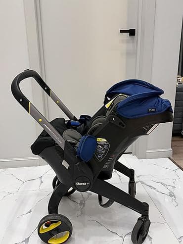 mama doona: Автокресло, цвет - Синий, Б/у — 3