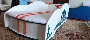 двухъярусные кровати детский: Детская односпальная кровать, Новый, Для мальчика, С матрасом, ДСП, Самовывоз, Бесплатная доставка, Платная доставка — 9