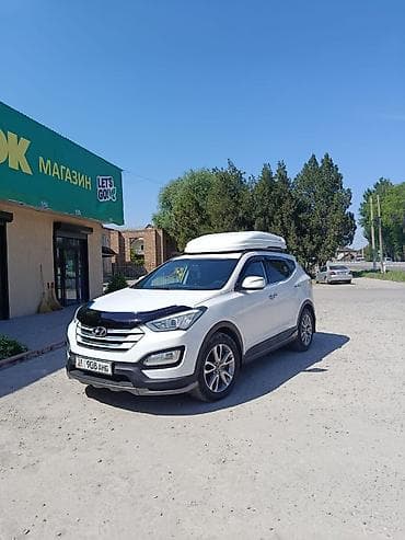 прадо 250 бишкек: Hyundai Santa Fe: 2014 г., 2 л, Автомат, Дизель, Кроссовер — 8
