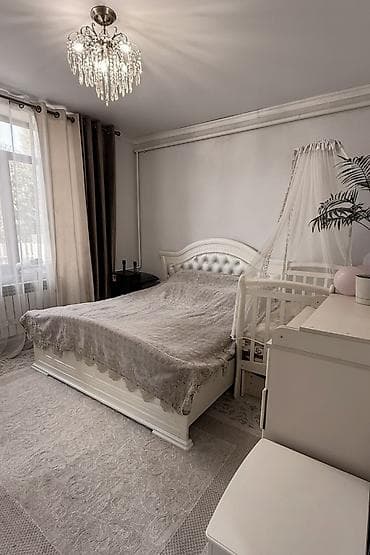 Гарнитуры для прихожей: Спальный гарнитур, Б/у, Двуспальная кровать, Шкаф, Комод, Белоруссия, Дерево, Самовывоз, цвет - Бежевый — 1