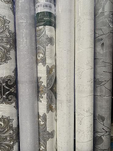 string art: Обои в рулонах (разные фактуры и узоры) - Тип: обои на флизелиновой — 1