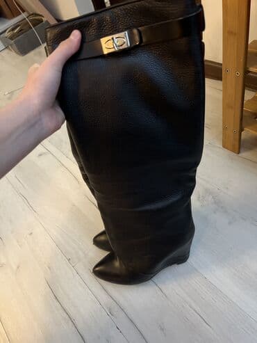 Сапоги: Оригинальная обувь Живанши!КОЖА! — 3