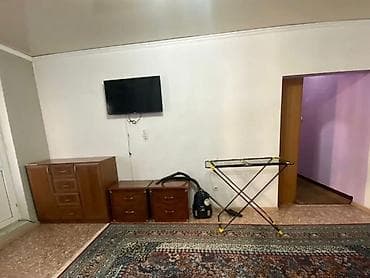 osh flat: 1 комната, Джал мкр (в т.ч. Верхний, Нижний, Средний) Агентство недвижимости, Без подселения, от 1 года, С мебелью полностью — 3