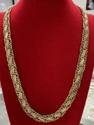 кошелек кожанный: Цепь для бензопилы, Проба 585, Унисекс, Новый — 1