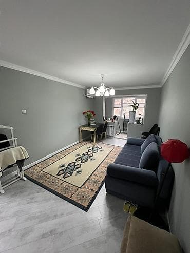 flat osh: 2 комнаты, 50 м², 104 серия, 4 этаж, Евроремонт — 1