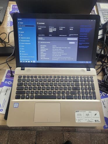Ноутбуки: Ноутбук, Asus, 4 ГБ ОЗУ, Intel Core i3, 15.6 ", Б/у, Для несложных задач, память HDD — 1