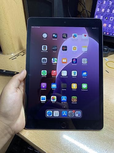 mi tablet: Планшет, Apple, память 64 ГБ, 10" - 11", 4G (LTE), Б/у, Детский цвет - Черный — 1