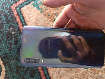 телефон в расрочку: Samsung Galaxy A50, Колдонулган, 64 ГБ, түсү - Ток сары, 1 SIM, eSIM, 2 SIM — 3