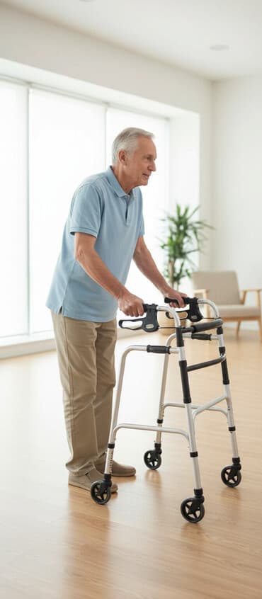 Ортезы: Ходунки с опорой под предплечья и сиденьем - Тип: реабилитационные — 2