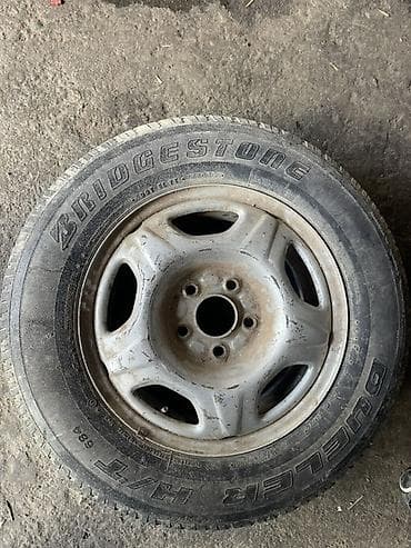 Шины и диски: Колеса в сборе 205 / 70 / R 15, Лето, 1 шт, Внедорожные (АТ/МТ), Железные, отверстий - 5 — 2