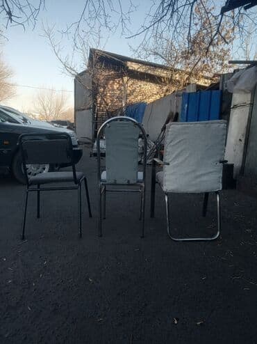 кровать металический: Стул для кухни, Б/у, Железо — 1