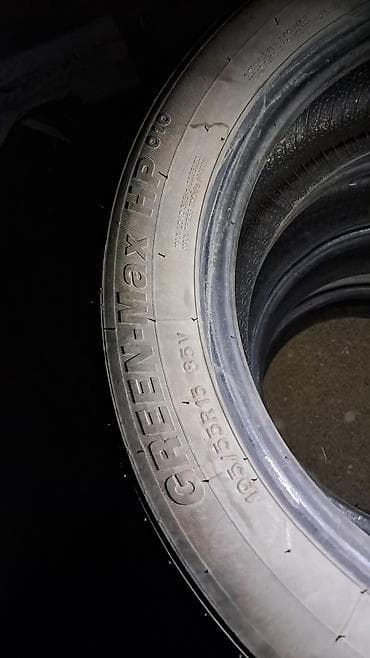 жели кулрей: Шины 195 / 55 / R 15, Б/у, Китай, LINGLONG — 2
