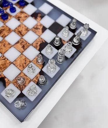 шкатулки нарды: Авторские шахматы ручной работы. Каждый набор создаётся вручную — не — 1