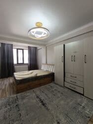 сдам 2 комнатную квартиру на длительный срок рядом джал бишкек: 3 комнаты, Собственник, Без подселения, С мебелью полностью — 11