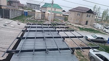 Үй жана бакча: Металлокаркас для навеса/козырька - Прочная сварная рама из — 1