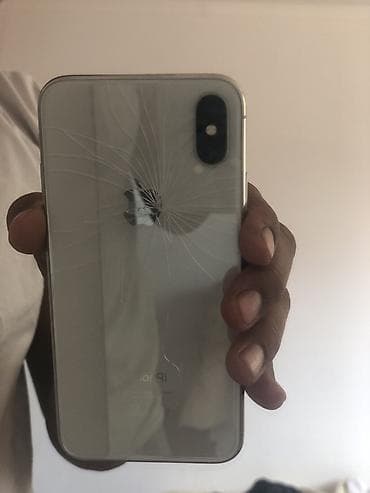IPhone X, 256 ГБ, Серебристый