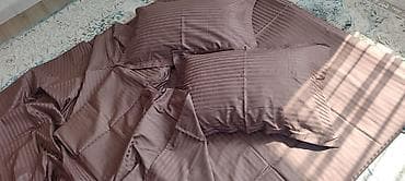 Шейшеп, жууркандар: Постельные комплекты сатин-страйп и хлопок с принтом «Лимоны». - — 3