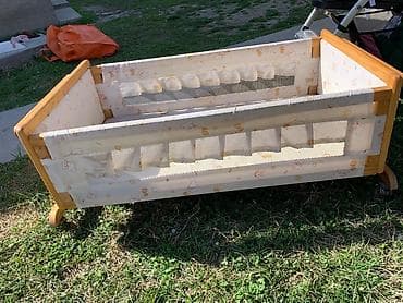 кубики деревянные: Детская кровать трансформер, Другой тип, цвет - Коричневый — 2