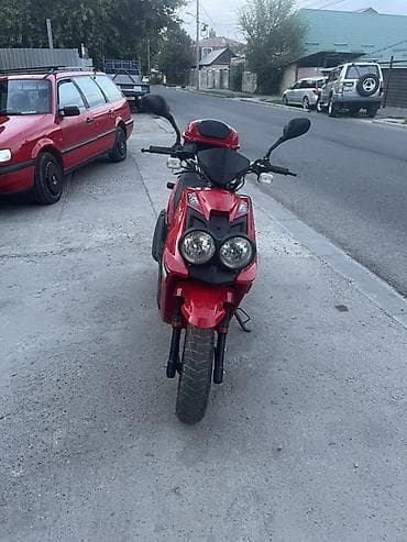 sc project: Скутер 50–125 см³ (класс «off-road/город»), красный. Характеристики и — 1