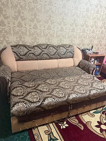 Диваны: Прямой диван, Б/у — 3