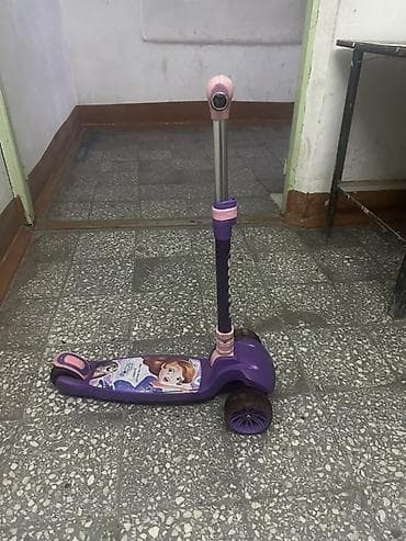 детский велосипед коляска: Детский самокат, Трёхколёсный — 1